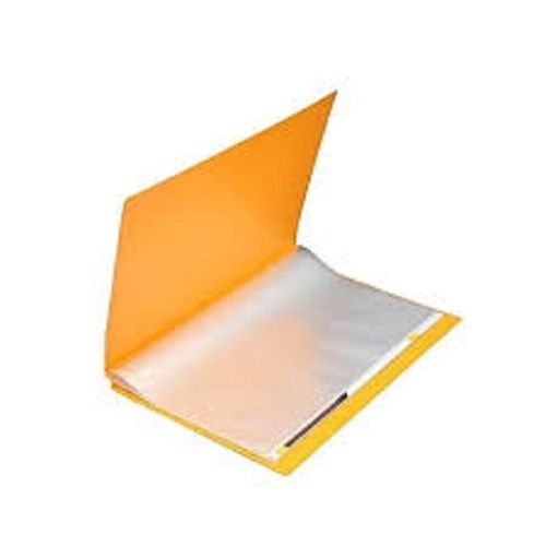 Rectangular Shape Plain Orange Pvc A4 Sheet Size Office And File Folder Purpose