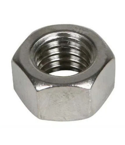 Reliable Service Life Industrial Hexagonal Stainless Steel Nut (12 Mm)