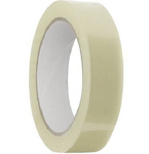 White Water Resistance 65 Meter Single Sided Round Bopp Tape For Packing And Sealing