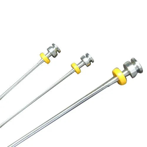 1.5 Feet Artificial Brass Silver Insemination Guns For Veterinary Purpose