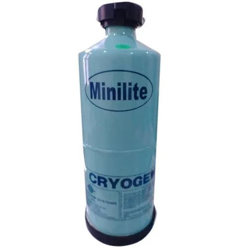 1 Liter Capacity Liquid Nitrogen Cryogenic Containers