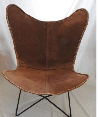 Comfortable To Use  And Hard In Quality Antique Design India Style One Seater Leather Chair For Indoor 