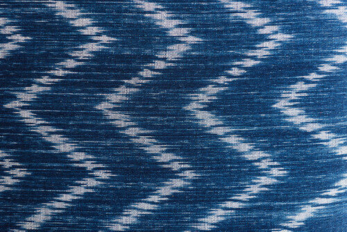Blue White Yarn Dyed Pure Cotton Fabrics For Apparel/Clothing