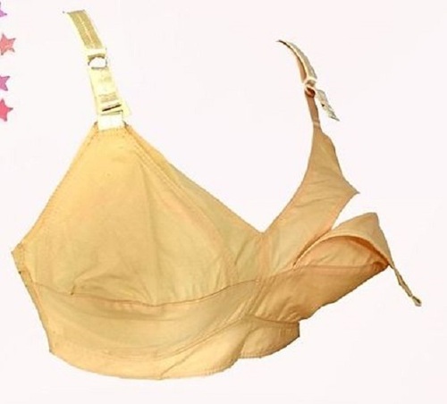 Plain Non-Padded Ladies White Stitched Cotton Bra, For Inner Wear, Size: 28- 36 B at best price in Ernakulam