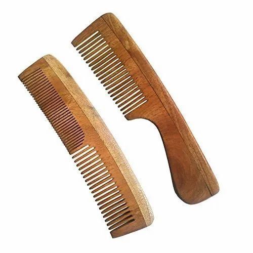 Eco Friendly Handmade Wooden Comb Set