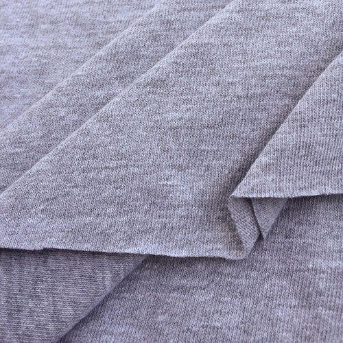 Fade Resistance Plain Grey Cotton Fabric Use For Making Garments