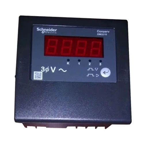 Schneider Panel Mounted 80-480 Volts LED Digital Voltmeter (DM3210)