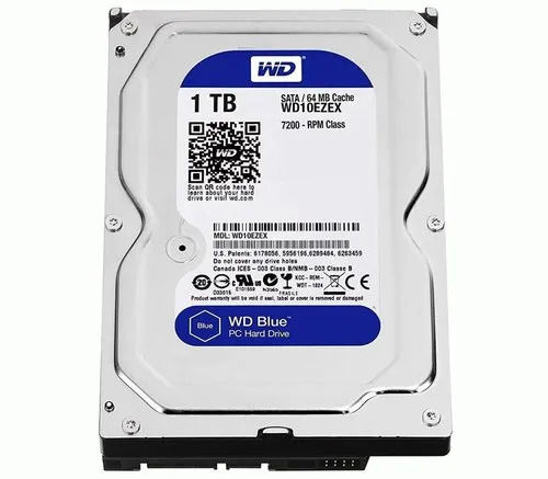 Plastic Packaging Products Wd Blue Wd10Ezex 1Tb Internal Hard Drive