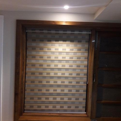 4 To 6 Feet Height Elegant Zebra Blinds For Residential And Office Uses