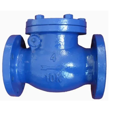 50 To 100 Bar Color Galvanized Flanged Connnection End Cast Iron Non Return Valve