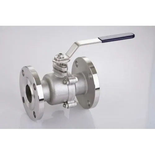 Cold Rolled Premium Design Stainless Steel Two Piece Flange Ball Valve