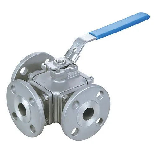 Hard Structure Easy To Install Premim Design Stainless Steel 3 Way Ball Valve