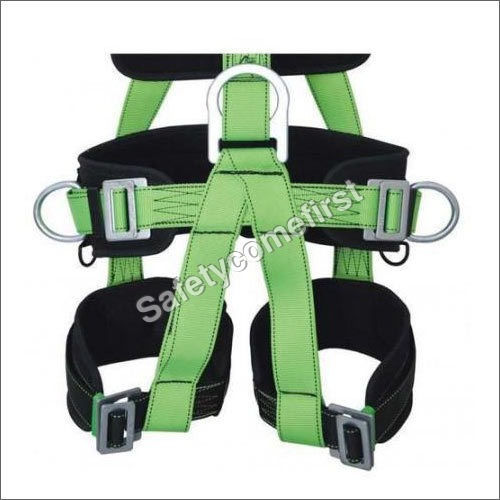 Green Padded Full Body Safety Belt With Thickness Of 1.5 Mm