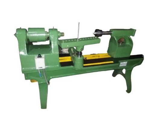 Green Rust Proof Semi Automatic Color Coated Mild Steel Lathe Machine