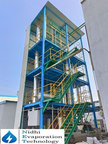 100% Cotton Semi-Automatic Multi Effect Evaporation Zero Liquid Discharge Plant