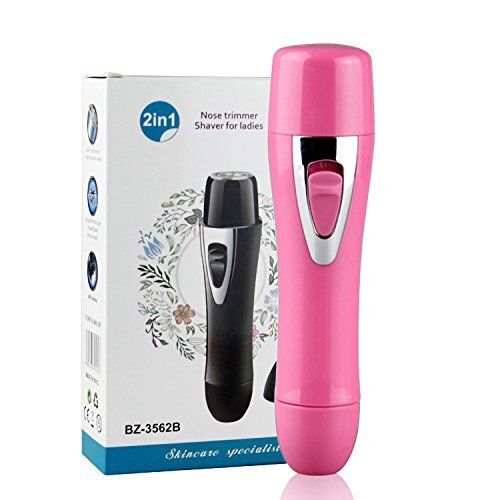 Skincare Specialist Bz-3562b 2 In 1 Nose Trimmer Shaver For Ladies
