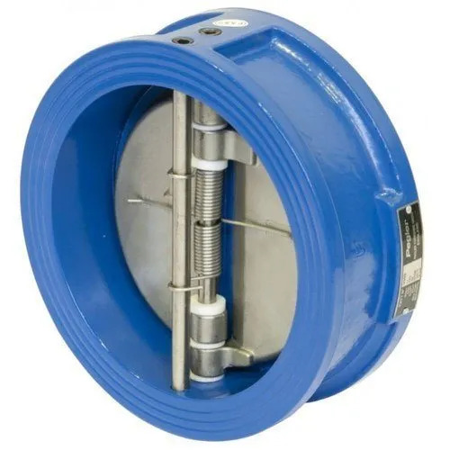 Wafer Type 150 Pn 20 Dual Plate Check Valves - Color: Blue