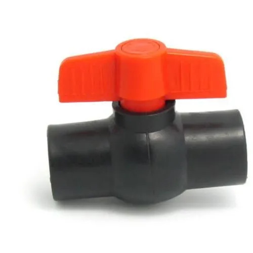 Round Shape Female Connector - 1/2 Inch | HDPE Material, Lightweight Design, Ideal for Water Media Applications