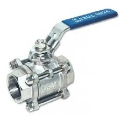 50 Mm Stainless Steel Three Piece Ball Valve - Application: Construction
