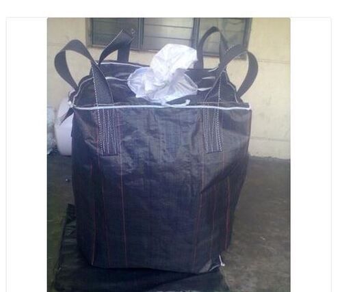 Activated Carbon Jumbo Bag For Packaging Usage With Storage Capacity 500 Kgs And 4 Lifting Loops