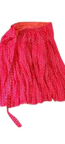 Breathable Skin Friendly Polka Dot Cotton Skirt For Kids