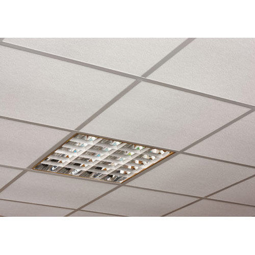 Coated Surface Waterproof Gypsum White Ceiling Tile