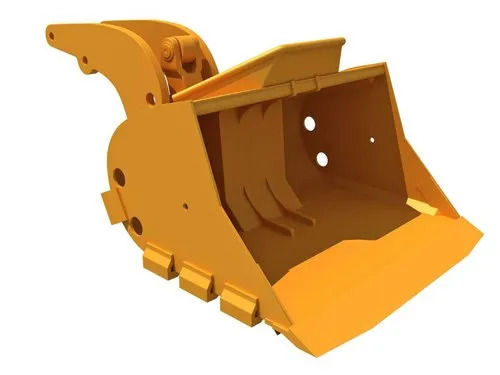 Color Coated Mild Steel Excavator Bucket For Lifting Heavy Materials Purity: 99.9%