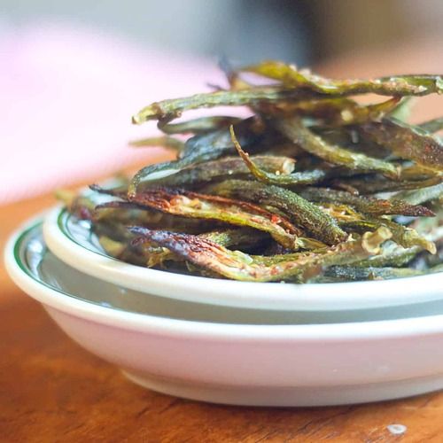 Crunchy Okra Ready To Eat Chips