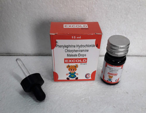 Excold Phenylephrine Hydrochloride And Chlorpheniramine Maleate Pediatric Drop