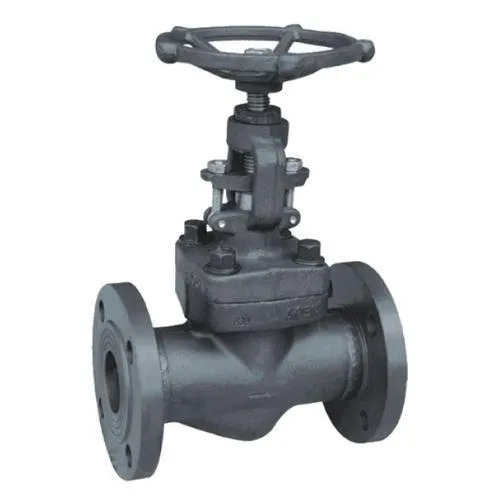 Manual Steel Globe Valve - Color: Grey