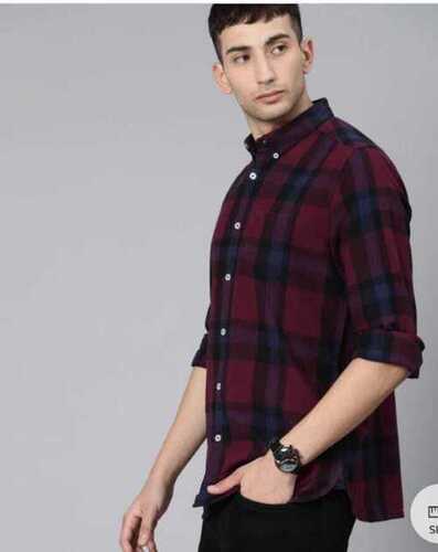 Mens Fashionable Regular Fit Casual Wear Full Sleeves Shirts