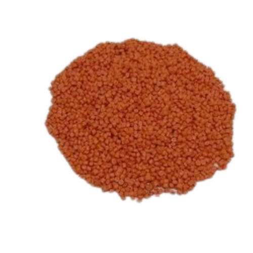 Orange Recycled Plastic Granules 