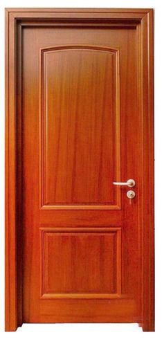 Strong And Durable Polished Termite Proof Oak Solid Wooden Entry Door