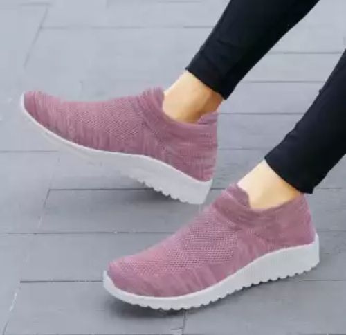 Sneakers without laces for ladies online