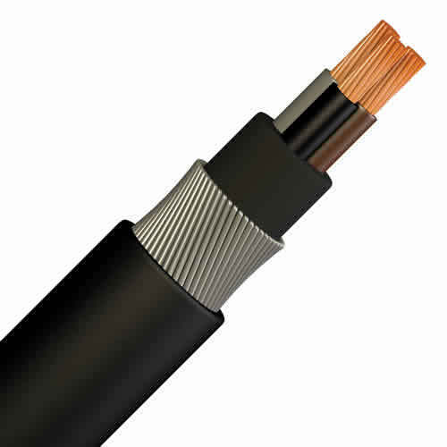 1.5 Sqmm 3 Core Copper And Pvc Submersible Cable