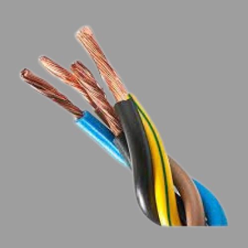 100 Meter Length Copper Pvc 220 Voltage 4 Core Electric Cable