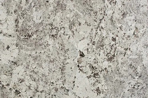 Crack Resistance Skin Friendliness Rectangular Alaska White Granite Slab (17 mm)