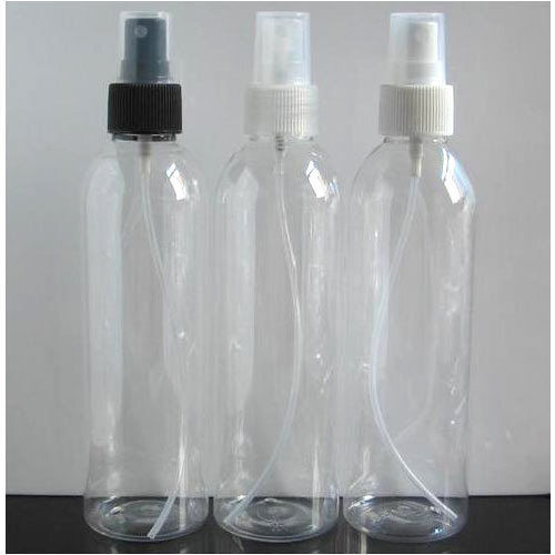 Empty Clear Transparent HDPE Plastic Spray Pump Bottles