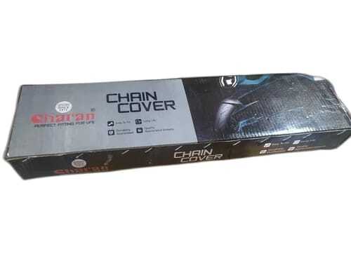 Mild Steel Bike Chain Cover Or Splendor Plus/pro With Easy To Install