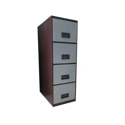 Grey Polished Finish Rust Proof Stainless Steel Modern File Cupboard