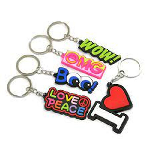 Pvc Key Chain Available In Various Shape And Sizes