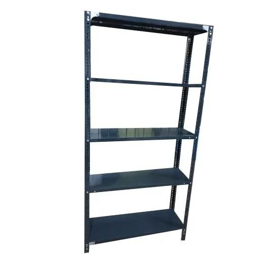 Rust Proof Polished Finished Iron Office Rack With Five Shelve