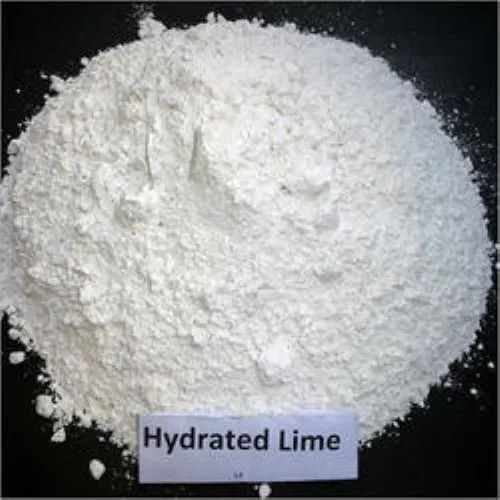 High Efficiency 90% Purity Natural Dried Hydrated Lime Powder For Industrial Use