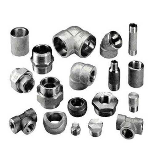 Abrasion Resistant Mild Steel Screwed Pipe Fittings With Round Shape