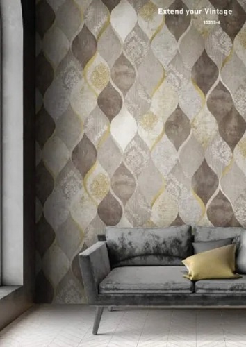 घर की सजावट के लिए पीवीसी और कोटेड कोरियन पेपर इम्पोर्टेड वॉल पेपर