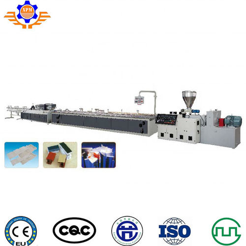 150 To 320Kg/H PVC Electric Cable Trunking Extruder Machine With Punching
