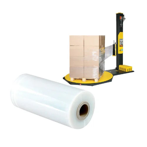 50 Meter Length and 7 Inch Width Transparent Machine Wrap Stretch Film