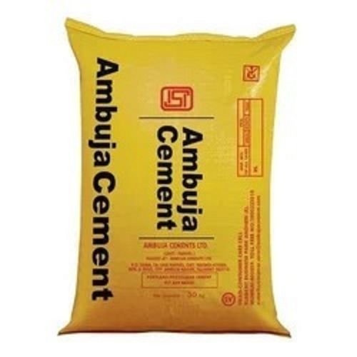 100 Percent Purity Corrosion Resistant High-Grade Ambuja Cement For Building Construction