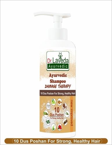 Brown Ayurvedic Shampoo - Damage Therapy Based (Dr. Laveda)