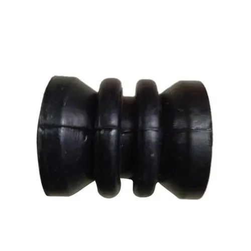 Black Solar Fence Round Plastic Reel Insulator For Solar Fencing